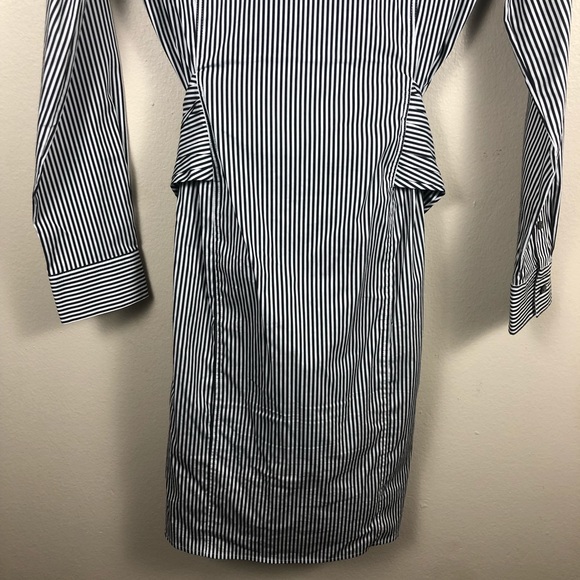 Untuckit for her Alexa Stripe Shirtwaist Button Up Dress Work Office Size 2 - Picture 6 of 12